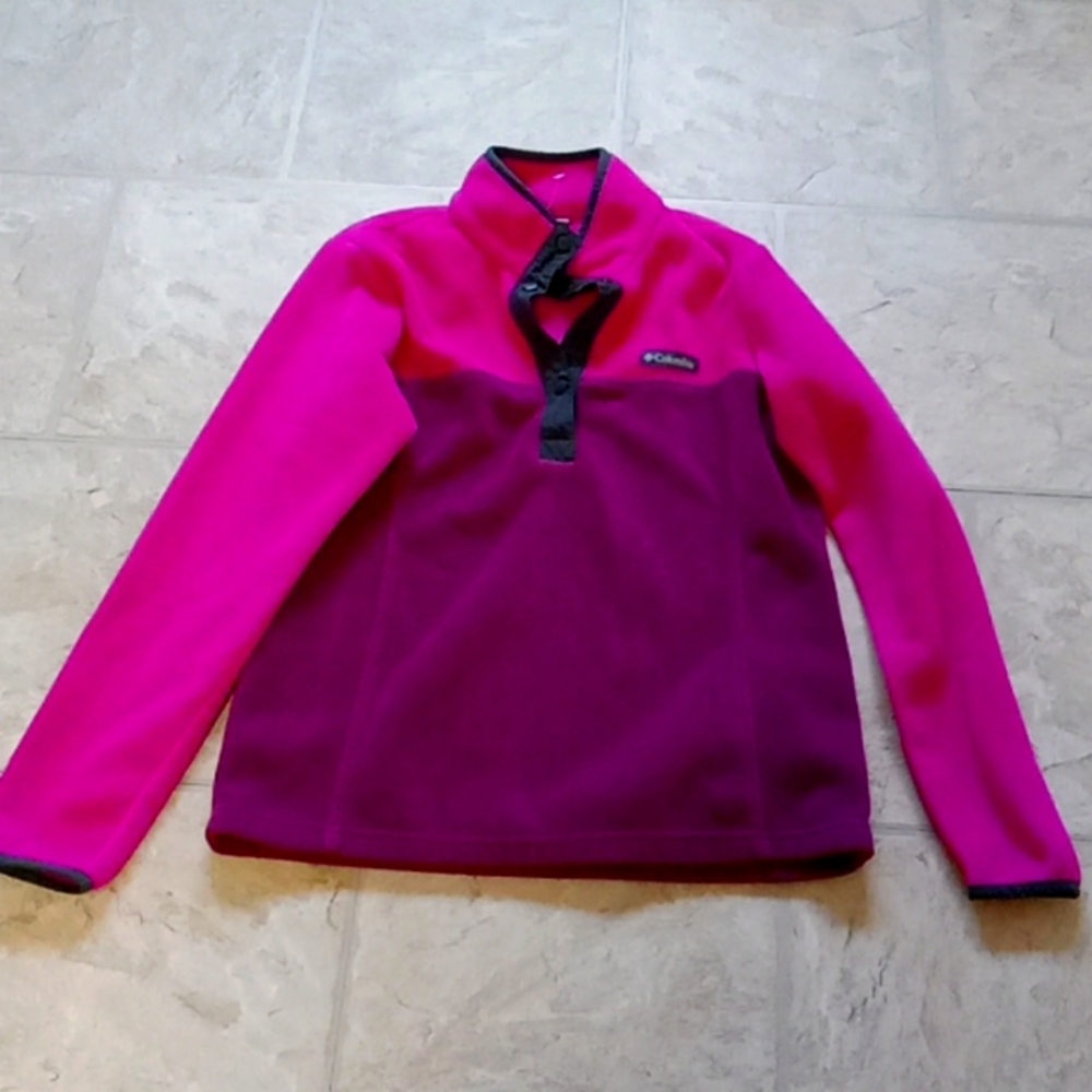 Women Columbia Fleece Pullover Size Small